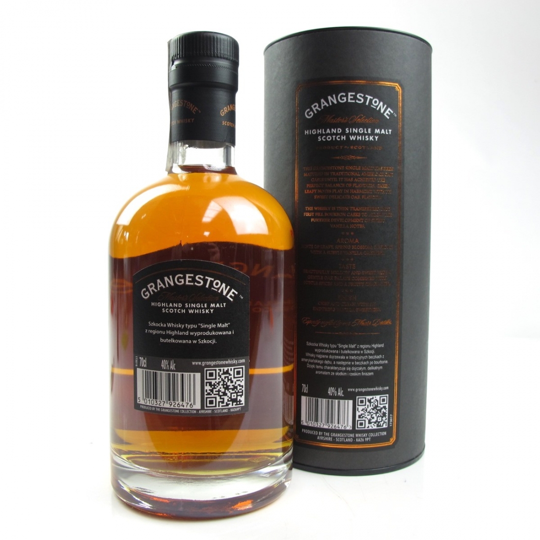 Grangestone Master's Selection Highland Single Malt Double Cask Whisky Auctioneer